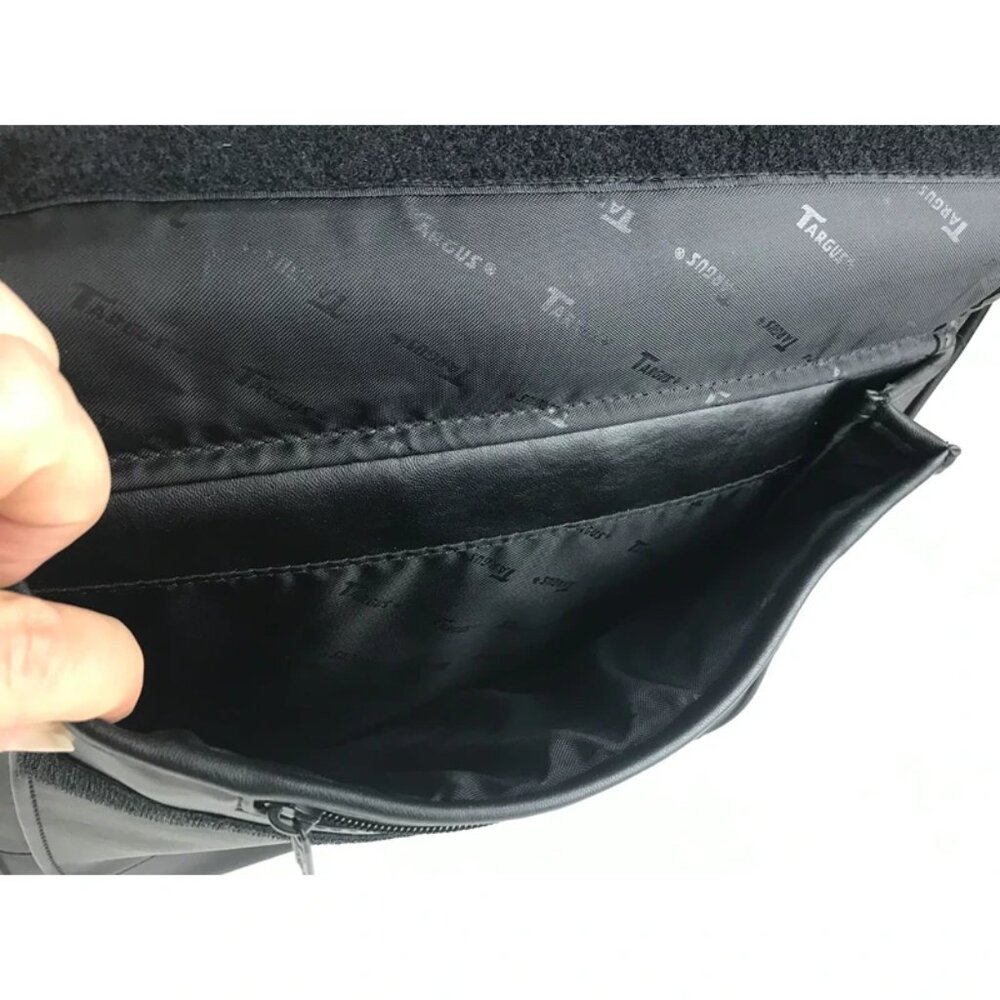 Targus OCU2 Shoulder/Messenger Bag Black Padded Detachable Adjustable Strap - Picture 7 of 10